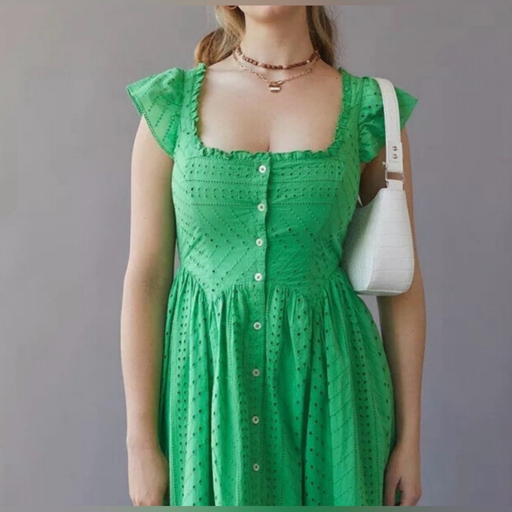 Urban Outfitters Fiona Eyelet dress - Picture 5 of 11